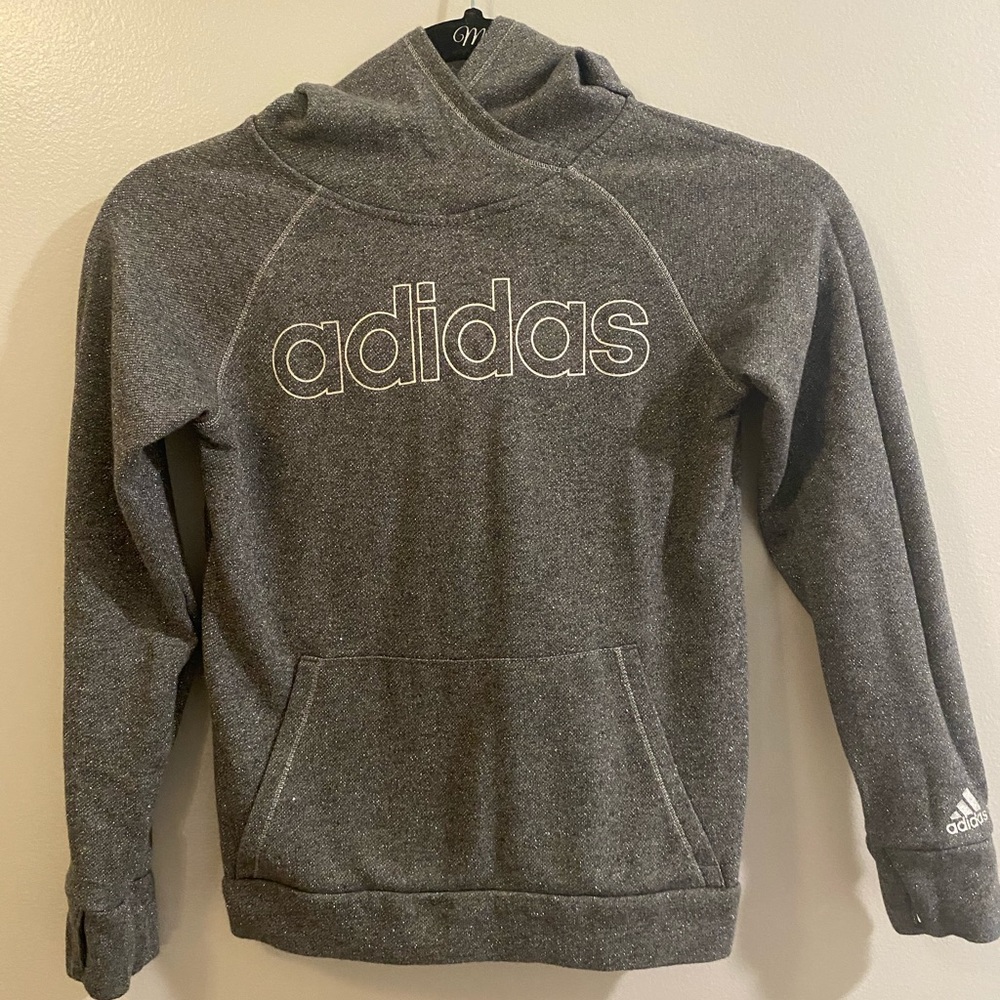 Adidas Youth Gray sweatshirt